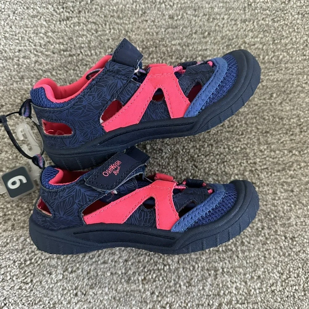 OshKosh B'Gosh Drift-G Girl's Bump Toe‎ Sandal - Size 9